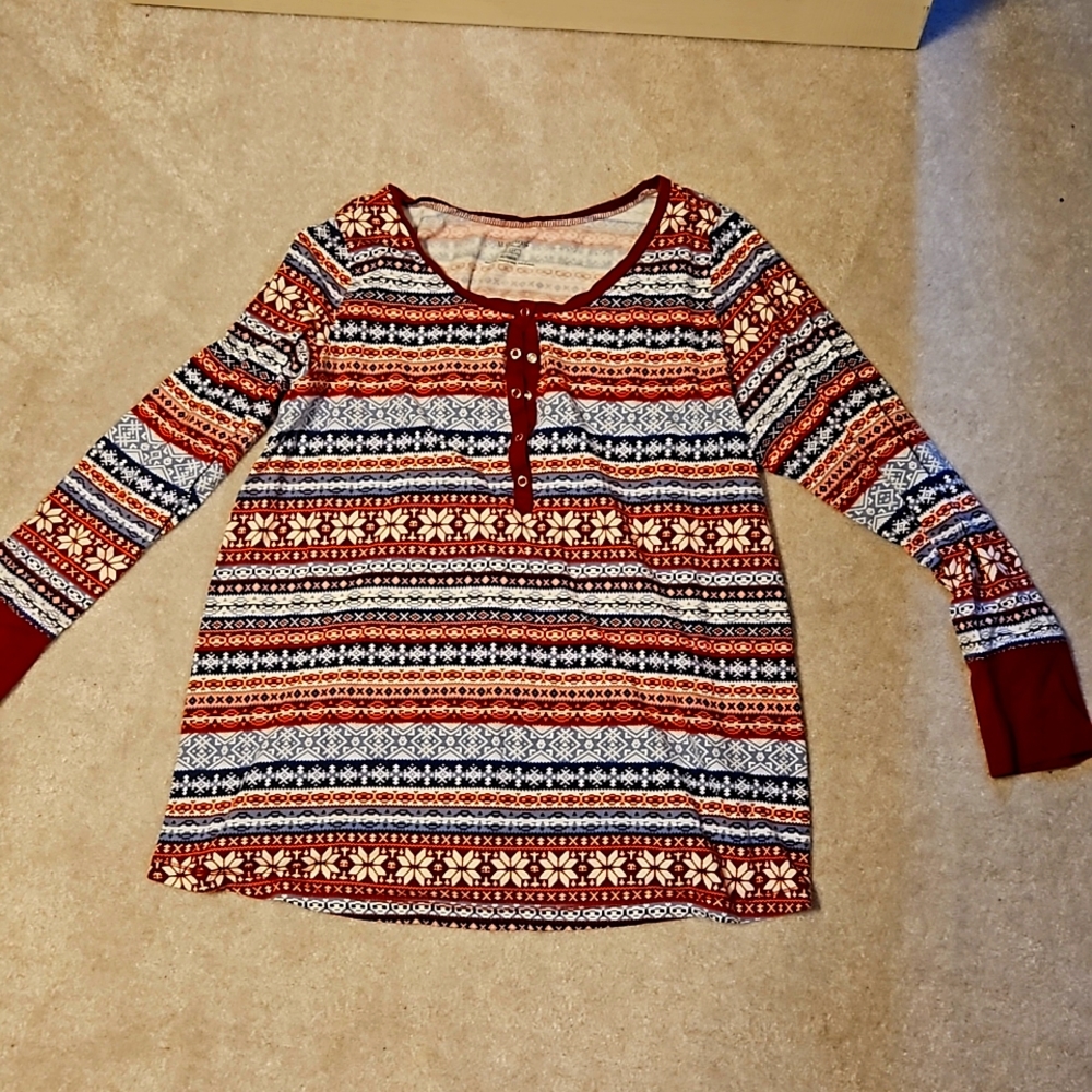 Christmas maternity PJs